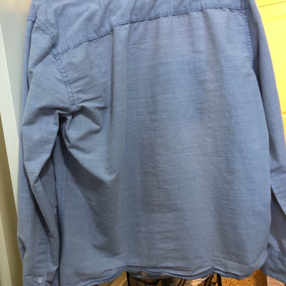 Blue button up shirt - Picture 3 of 3